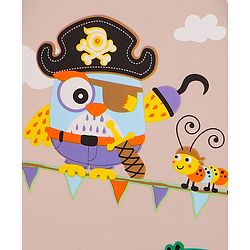 Babyhug Free Size Umbrella With Penguin Print - Green
