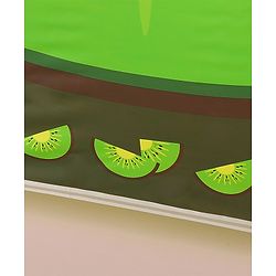 Babyhug Free Size Umbrella with Kiwi Print - Green