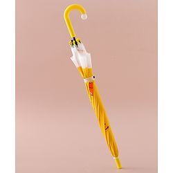 Babyhug Free Size Umbrella with Chick Print - Yellow