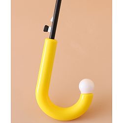 Babyhug Free Size Umbrella with Chick Print - Yellow
