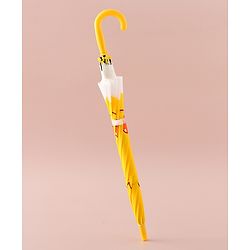 Babyhug Free Size Umbrella with Duck Print - Yellow