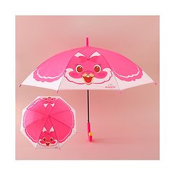 Babyhug Free Size Umbrella with Bunny Print - Fuchsia