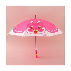 Babyhug Free Size Umbrella with Bunny Print - Fuchsia