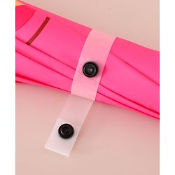 Babyhug Free Size Umbrella with Bunny Print - Fuchsia