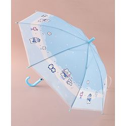 Babyhug Free Size Umbrella with Penguin Print - Blue