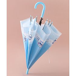 Babyhug Free Size Umbrella with Penguin Print - Blue