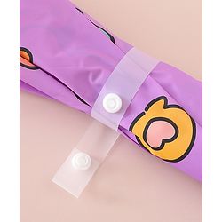 Babyhug Umbrella With Hamster Print -Purple