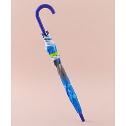 Babyhug Free Size Umbrella with Shark Print - Blue