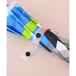 Babyhug Free Size Umbrella with Shark Print - Blue