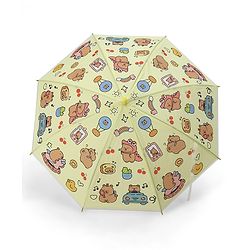 Babyhug Umbrella With Hamster Print -Purple