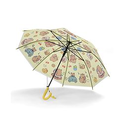 Babyhug Umbrella With Hamster Print -Purple