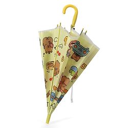 Babyhug Umbrella With Hamster Print -Purple