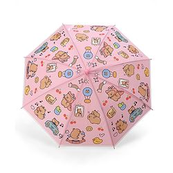 Babyhug Umbrella With Hamster Print -Purple