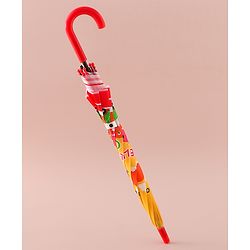 Babyhug Free Size Umbrella with Dino Print - Yellow