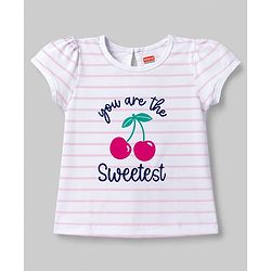 Babyhug 100% Cotton Knit Half Sleeves T-Shirts With Cherry Print Pack of 3 - Multicolor