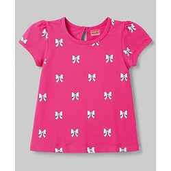 Babyhug 100% Cotton Knit Half Sleeves T-Shirts With Cherry Print Pack of 3 - Multicolor
