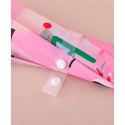 Babyhug Free Size Umbrella with Jobbo Print - Pink