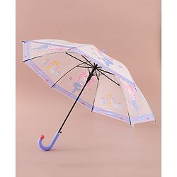 Babyhug Free Size Umbrella with Mermaid Print - Purple