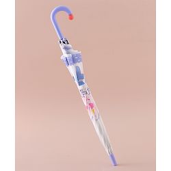 Babyhug Free Size Umbrella with Mermaid Print - Purple