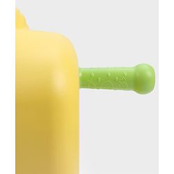 Babyhug 3 in 1 Pony Rocker Combo - Manual Push on Ride On - Yellow & Green| Toy for 1 to 3 Year Kids| Balancing Board| Easy Assemble Indoor & Outdoor Play| BIS Certified| Activity Gifting Option