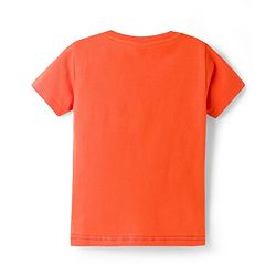 Babyhug Cotton Knit Half Sleeves T-Shirts with Stripes & Good Vibes Graphics Pack of 3 - Multicolor
