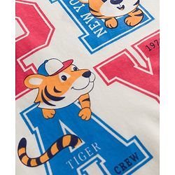 Babyhug Cotton Knit T-Shirt with Graphic Print Half Sleeves Multi Color 9-12 Months