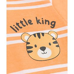 Babyhug Cotton Knit Half Sleeves T-Shirts With Animal Print Pack of 3 - Multicolor