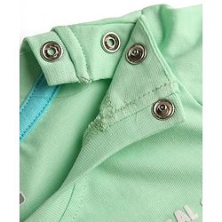 Babyhug 100% Cotton Knit T-Shirts Half Sleeves with Graphics Light/Sky Blue 6-9 Months Pack of 3