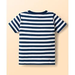 Babyhug Cotton Knit T-Shirts Half Sleeves with Graphics Pack of 3 Multi Color 9-12 Months