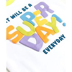 Babyhug Cotton Knit T-Shirts Half Sleeves with Graphics Multi Color 9-12 Months Pack of 3