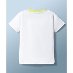 Babyhug Cotton Knit T-Shirts Half Sleeves with Graphics Multi Color 9-12 Months Pack of 3