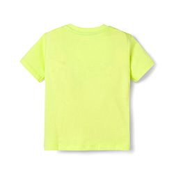 Babyhug Cotton Knit Half Sleeves T-Shirt With Surfing Print - Multicolor