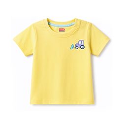 Babyhug 100% Cotton Knit T-Shirts Half Sleeves with Graphics Multi Color 6-9 Months Pack of 5