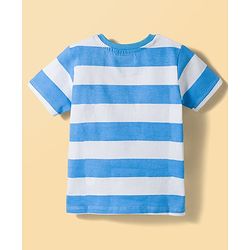 Babyhug Cotton Knit Half Sleeves T-Shirts With Dino Print Pack of 3 - Multicolor