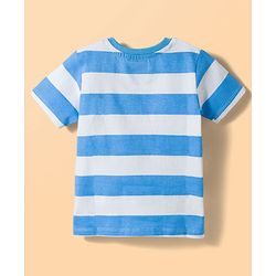 Babyhug Cotton Knit Half Sleeves T-Shirts With Dino Print Pack of 3 - Multicolor