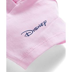 Babyhug Disney 100% Cotton Knit Half Sleeves T-Shirt With Front & Back Winnie the Pooh Graphic - Pink