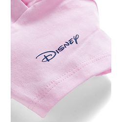 Babyhug Disney 100% Cotton Knit Half Sleeves T-Shirt With Front & Back Winnie the Pooh Graphic - Pink