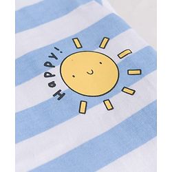 Babyhug Cotton knit Half Sleeves Striped & Printed T-Shirts Pack of 3 - Multicolor