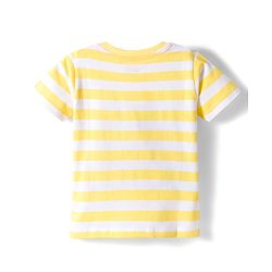 Babyhug Cotton knit Half Sleeves Striped & Printed T-Shirts Pack of 3 - Multicolor