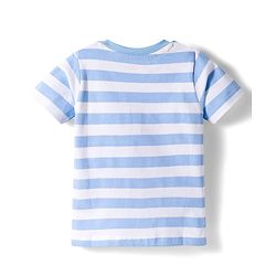Babyhug Cotton knit Half Sleeves Striped & Printed T-Shirts Pack of 3 - Multicolor