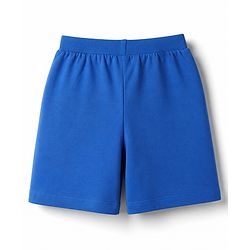 Babyhug Cotton Single Jersey Knit Mid Thigh Shorts with Sun & Text Print Pack Of 3 -  Multicolour