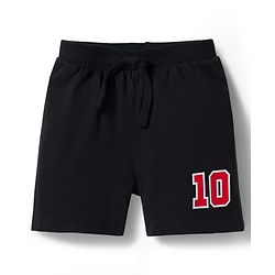 Babyhug Single Jersey Knit Mid Thigh Shorts with Dino & Number Print Pack of 3 - Multicolor