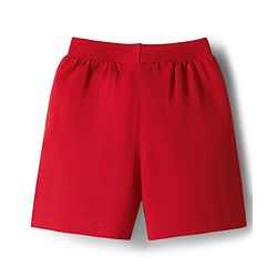 Babyhug Single Jersey Knit Mid Thigh Shorts with Text Print Pack of 3 - Multicolor