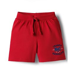 Babyhug Single Jersey Knit Mid Thigh Shorts with Text Print Pack of 3 - Multicolor
