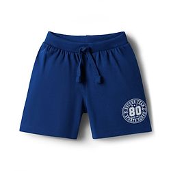 Babyhug Single Jersey Knit Mid Thigh Shorts with Text Print Pack of 3 - Multicolor