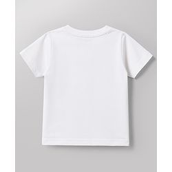 Babyhug 100% Cotton Knit Half Sleeves Striped Beach Theme Text Printed T-Shirts Pack Of 5 - Multicolor