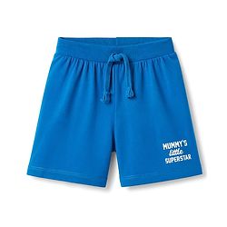 Babyhug Single Jersey Knit Mid Thigh Shorts with Text Print Pack of 3 - Multicolor