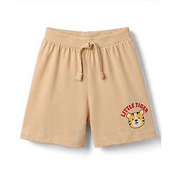 Babyhug Single Jersey Knit Mid Thigh Shorts with Animal Print Pack of 3 - Multicolor