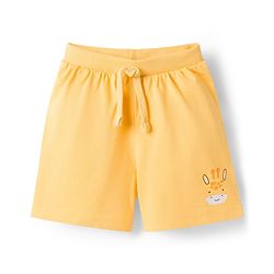 Babyhug 100% Cotton Single Jersey Knit Mid Thigh Shorts With Animal & Text Print Pack of 3 - Multicolor