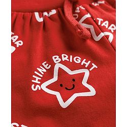 Babyhug Single Jersey Knit Mid Thigh Shorts with Star Print Pack of 3 - Multicolor